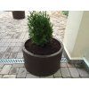 03 d. Ronde, massieve bloempot