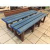 02 da. Bank zonder rugleuning 180 cm, diverse kleuren