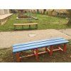 02 da. Bank zonder rugleuning 180 cm, diverse kleuren