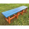 02 da. Bank zonder rugleuning 180 cm, diverse kleuren