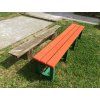 02 da. Bank zonder rugleuning 180 cm, diverse kleuren