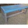 02 ea. Bench without backrest, short, prismatic