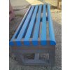 02 ea. Bench without backrest, short, prismatic
