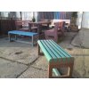 02 ea. Bench without backrest, short, prismatic