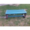 02 ea. Bench without backrest, short, prismatic