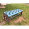 02 ea. Bench without backrest, short, prismatic