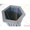 04 ba. Zeshoekige mand hoog