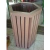 04 ba. Hexagonal waste bin - tall