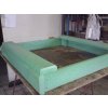 07 c. Small sandpit, made of boards, home use