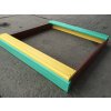 07 c. Small sandpit, made of boards, home use