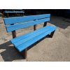 02 ca. All-plastic bench 3+2