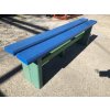 07 ia. Small bench without backrest, coloured