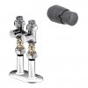 Připojovací šroubení pro VK Premium přímé, grafit metalíza