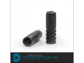 open end cap pastic 4mm