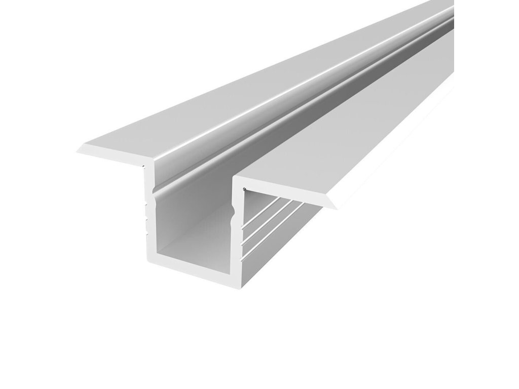Malý a tenký hliníkový chladící profil zápustný lišta pro LED pásek s rozměrem 5mm. Pro nenápadné montáže a světelné linie skříní, komod a rámů dveří.
