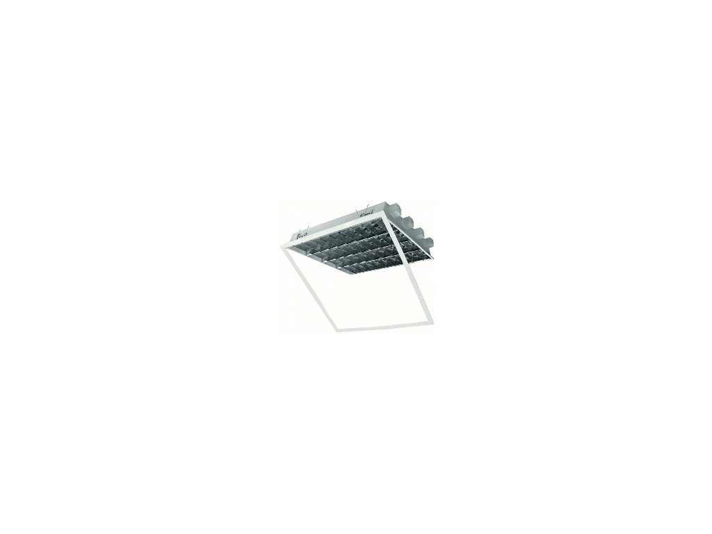 Přechodový rámeček pro LED panely 60x60 od rastru 62x62 - redukce stropního  podhledu - TopLux - Osvětlení Praha