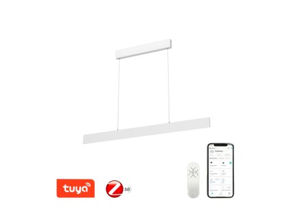 Bílé barva Svítidlo LISTON osvětlení kuchyňského ostrůvku jídelního stolu závěsný stmívatelný Chytré ZigBee 3.0 iOS Android Alexa Apple Siri Google Philips