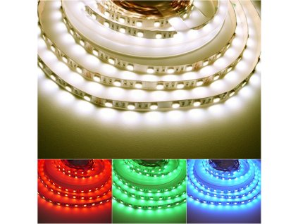 LED pásek RGBW 24V 19,2W neutrální denní bílá vnitřní IP20 Počet diod 60 085135 LED pásek RGBW samolepící vnitřn RGB a DW neutrální denní bílo-žlutá Vvysoká svítivost 60 LED/metr, cena je za 1 m RGBW4v1-DW 24V LED pásek je novinkou spojení RGB a jedné barvy na jednom pásku. Tento pásek má v jednom LED čipu integrovány všechny barvy a zároveň nabízí ty nejlepší vlastnosti z napěťových LED pásků. TopLux Osvětlení Praha, Libeň - skladem na prodejně akce sleva levné nejlevnější doprodej výprodej jak ušetřit na energii