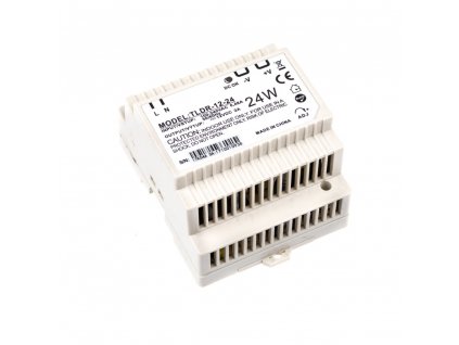 LED napájecí zdroj 12V 24W pro LED pásky - na DIN lištu do rozvodné skříně 2A 05401. Skladem na Toplux.cz, ihned k odeslání