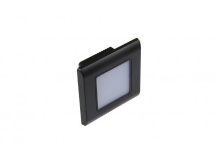 LED černé orientační vestavné svítidlo RAN-B,4000K 0,6W,IP20 na 230V s instalací do klasické montážní krabice KU68.106514 za akční cenu,skladem na toplux.cz