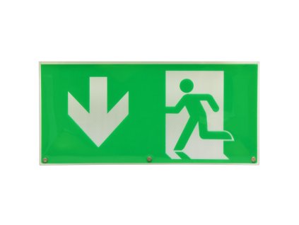 Plastová etiketa EXIT k TL939, dolů