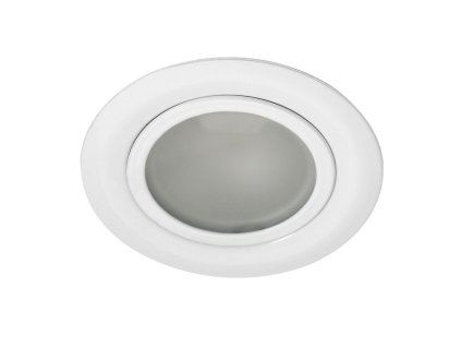 Nábytkové svítidlo vestavné kulaté na 12V s patící G4. Velmi často se těmito svítidly přisvicují kuchyňské linky, skříňky, poličky a jiná dekorační osvětlení na různých místech.