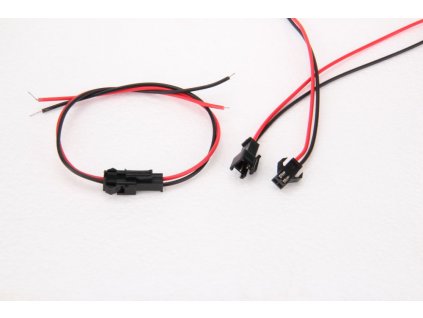 Spojovací sada s kabelem pro jednobarevné LED pásky s dvoupinovým konektorem. Spojovací sada pro jednobarevné LED pásky. Jednoduché připojení. 11213