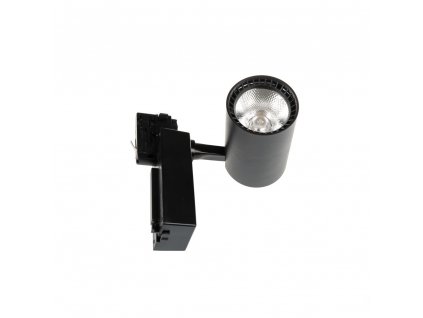 Lištový černý LED reflektor TORU-B 20W teplá 3000K kolejnicové bodové svítidlo track light 105710