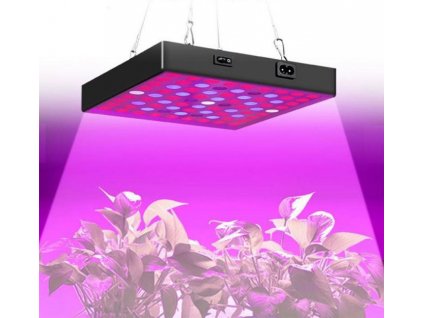 Speciální LED penel GROW 11W s barevným spektrem pro pěstování a rust rostlin, bylin, konopí, trávy, weed, zeleniny a koření. Vysoká svítivost, závěsný.