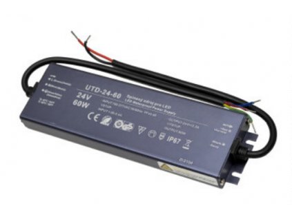Profi LED napájecí zdroj UTD 24V 60W 2,5A Slim úzké profesionální trafo