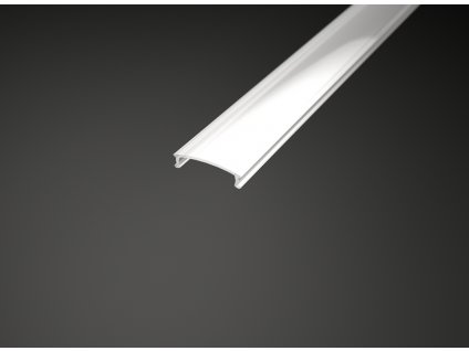 Hliníkový profil RC7 chladící ALU zapuštěná pro LED pásek s mléčným nebo krytem difuzorem, pro minerální rastrové kazetové stropy do SDK zabudovatelný