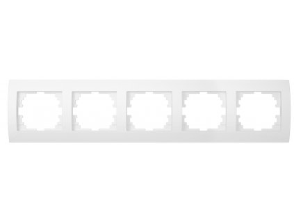 LOGI Pětinásobný horizontální rámeček - bílá 25121