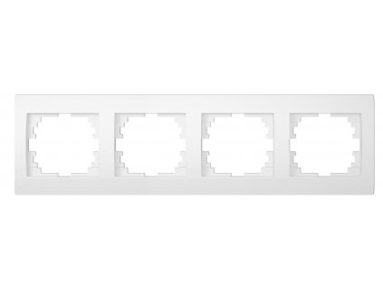 LOGI Čtyřnásobný horizontální rámeček - bílá 25120