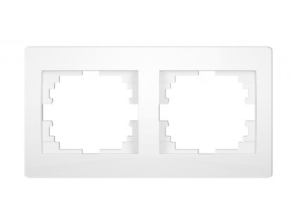 LOGI Dvojnásobný horizontální rámeček - bílá 25118