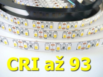 LED pásek 12V 20W CRI 93 dlouhá životnost EXTRA vysoká kvalita a svítivost bez úbytků svítivosti TopLux Osvětlení Praha skladem na prodejně