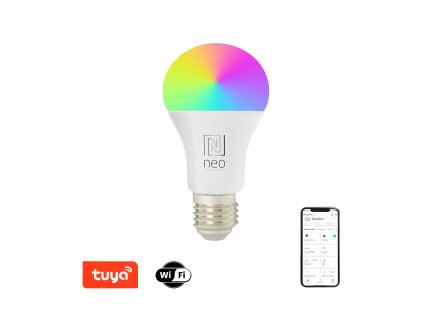 Immax NEO LITE Smart žárovka LED E27 11W RGB+CCT barevná a bílá, stmívatelná, WiFi