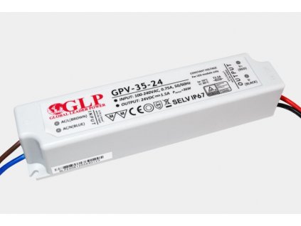 LED trafo GPV 35W 24V pro pásky