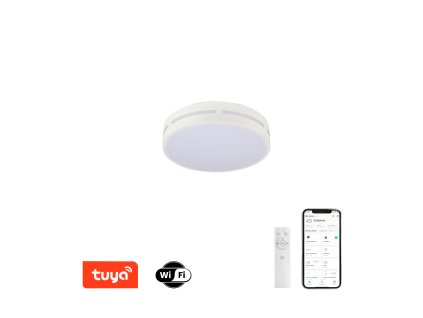 Immax NEO LITE PERFECTO Smart stropní svítidlo kruh 30cm, 24W bílé Tuya WiFi, 07153-W30