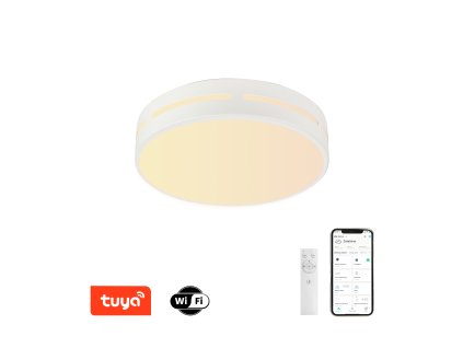 Immax NEO LITE PERFECTO Smart stropní svítidlo kruh 50cm, 48W bílé Tuya WiFi, 07153-W50