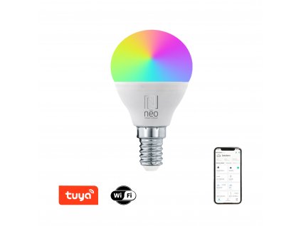 Smart chytrá  žárovka s LED RGB + CCT barevné a změna teploty. Stmívání na WIFI do aplikace TUYA, PHILIPS HUE, LIDL. Čirá ovladatelná retro žárovka.