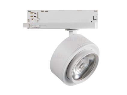 Kanlux BTL bílé kolejnicové svítidlo s vysokým CRI RA90, teplým 3000K světlem a výkonem 1800 lm. Úhel 15°-45°, ideální náhrada za 140W halogen.