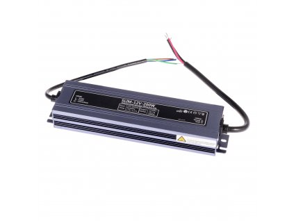 LED spínaný zdroj SLIM-12V-200W úzké voděodolné trafo pro LED pásky a osvětlení Tenký kvalitní napaječ Malé rozměry Vysoká spolehlivost Nízká cena Levně