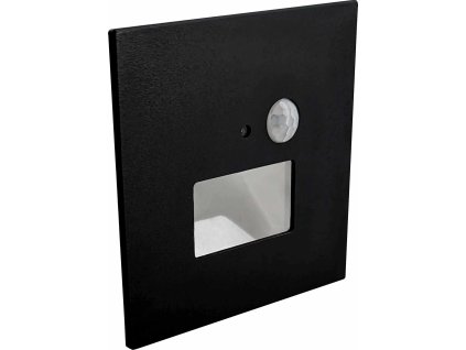 JACK PIR Black 1,5W CCT Orientační vestavné LED svítidlo s PIR pohybovým senzorem GXLL092