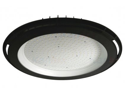 Středně silné technické LED průmyslové kulaté světlo High Bay UFO 200W náhrada za sodíkovou výbojku 400W garáž dílna levně v akci nízká cena skladem Praha