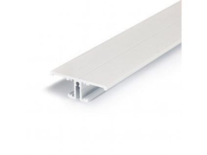 BACK10 A/UX bílý - nástěnný hliníkový profil oboustranný, obvodová lišta (metráž)