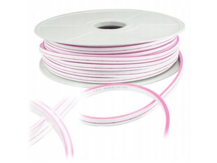 LED pásek 12V vodotěsný 1m NEON růžová barva reklamní nápisy písmena