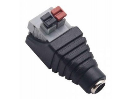 DC adaptér samice 2,1 x 5,5mm nasouvací svorkovnice, 36V 3,5A