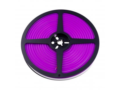 LED pásek NEON fialová barva světla, ohebný tvarovatelný zalitá svítící hadice, výroba světelných písmen a nápisů, reklama