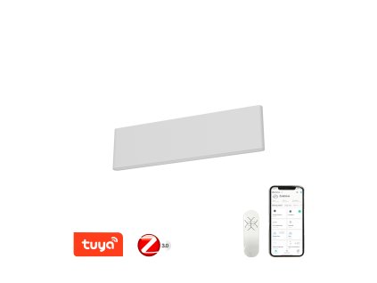 Chytré 8W LED nástěnné svítidlo s nastavitelným světlem 2700–6500K. Kompatibilní s Alexa, Google, TUYA a Philips Hue, ideální pro moderní interiéry. skladem