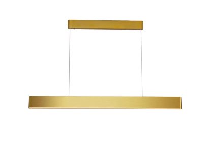 Immax NEO MILANO Smart závěsné lineární svítidlo 120cm, CCT 40W/RGB 18W, zlaté Zigbee 3.0 07157-G120X